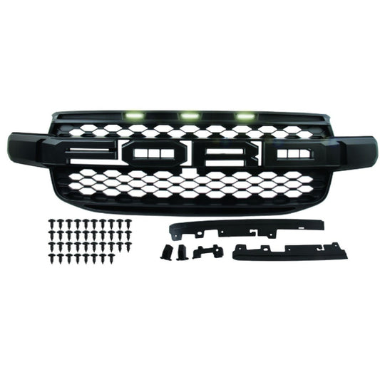 Ford Ranger T9 2023+ White LED Grille Complete