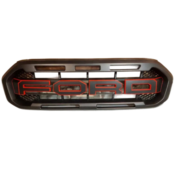 Ford Ranger 2020-2022 Grille With Red Letters
