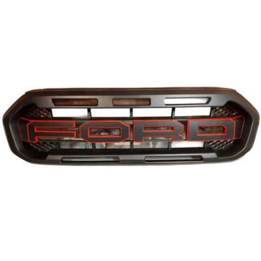 Ford Ranger 2020-2022 Grille With Red Letters