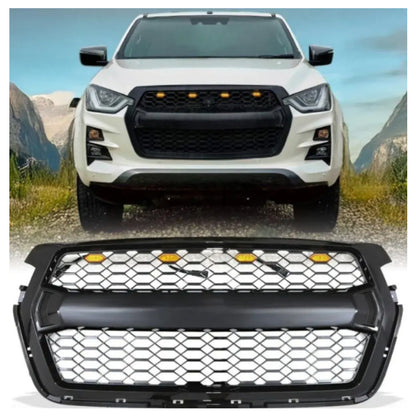 Isuzu D-Max Gen 7 2022+ Grill With Top Orange LED Lights