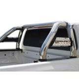 Nissan Navara 2021+ D/Cab Roll Bar Chrome