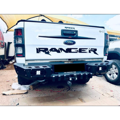 Ford Ranger 2012-2022 Scorpion Rear Steel Bumper Replacement