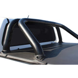Nissan Navara 2021+ Black Stainless Steel Single Cab Roll Bar