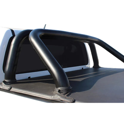 Nissan Navara 2021+ Black Stainless Steel Single Cab Roll Bar