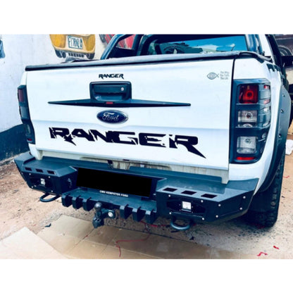 Ford Ranger 2012-2022 Scorpion Rear Steel Bumper Replacement