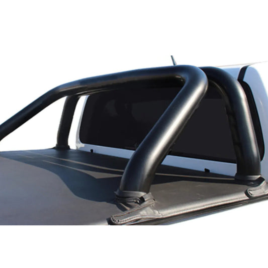 Nissan Navara 2021+ Black Stainless Steel Single Cab Roll Bar
