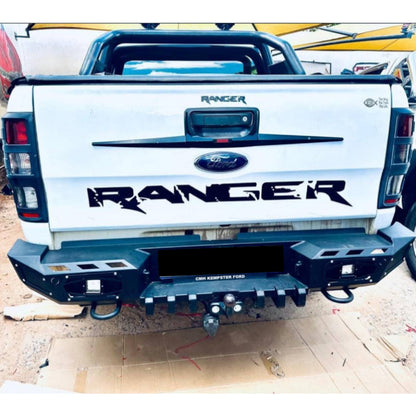 Ford Ranger 2012-2022 Scorpion Rear Steel Bumper Replacement