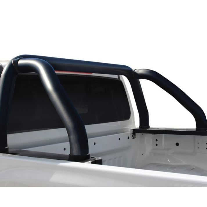 Nissan Navara 2021+ Black Stainless Steel Fleet Roll Bar