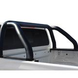 Nissan Navara 2021+ Black Stainless Steel Fleet Roll Bar