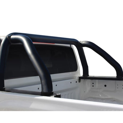 Nissan Navara 2021+ Black Stainless Steel Fleet Roll Bar