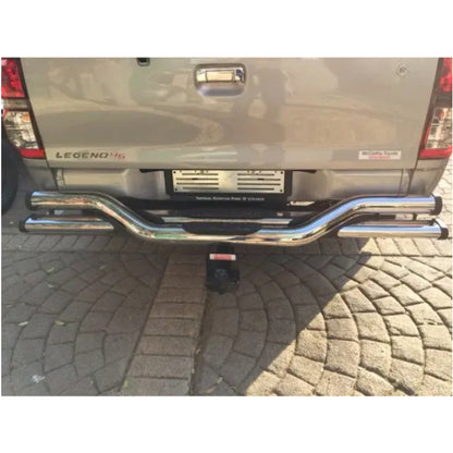 Toyota Hilux 2005-2026 Rear Chrome Bumper Twisted