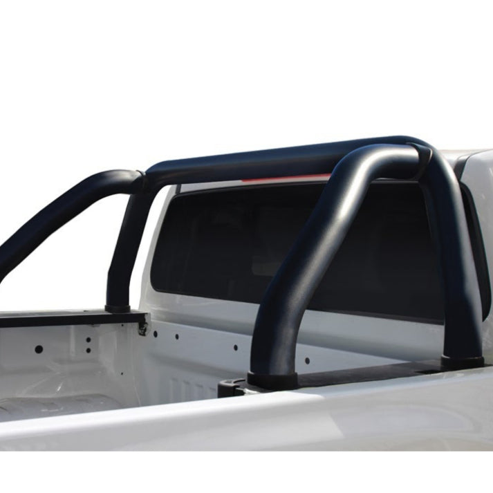 Nissan Navara 2021+ Black Stainless Steel Fleet Roll Bar