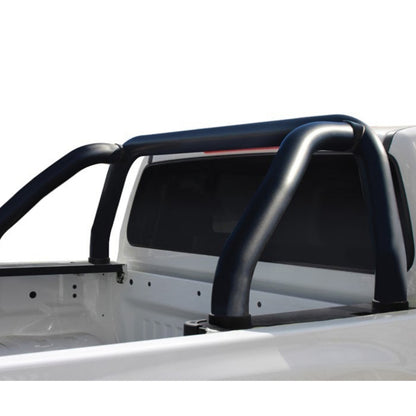 Nissan Navara 2021+ Black Stainless Steel Fleet Roll Bar