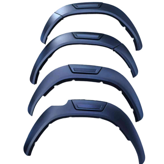 Toyota Hilux GD6 2016-2020 Plain Black Wheel Arches Set