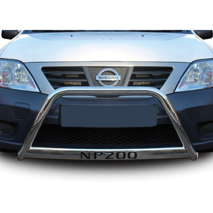 Nissan NP200 Polished Stainless Steel Nudge Bar