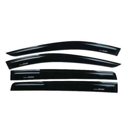 Toyota Rush 4PCS Windshields Matt Black