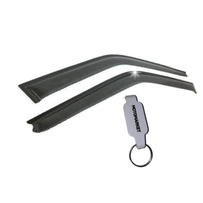 Toyota Quantum 2006-2020 Front Window Shields Carbon