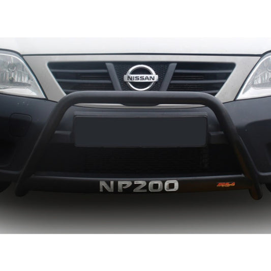 Nissan NP200 Black Coated Nudge Bar Steel