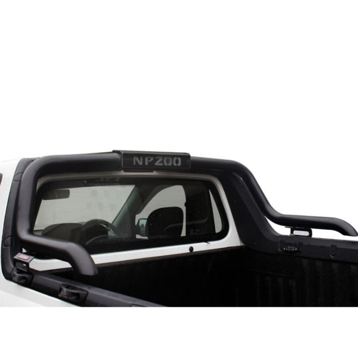 Nissan NP200 Black Coated Stainless Steel Roll Bar