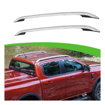 Ford Ranger 2023+ Silver Roof Rails Screw On Type
