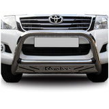Toyota Hilux D4D 2005-2015 Stainless Steel Nudge Bar with Sump Guard