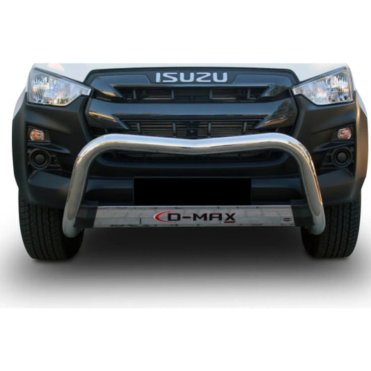 Isuzu D-Max Gen 7 2021+ Polished Stainless Steel Nudge Bar