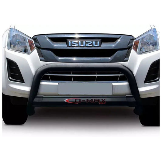 Isuzu D-Max Gen 6 2016+ Nudge Bar Black Stainless Steel