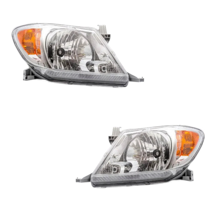 Toyota Hilux 2005-2015 D4D Head Lamp Set