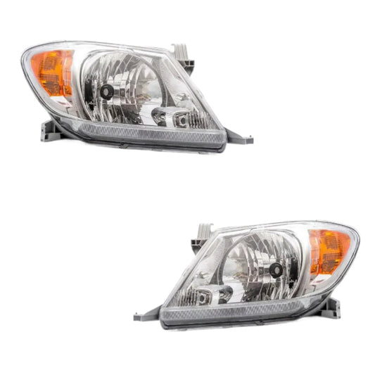 Toyota Hilux 2005-2015 D4D Head Lamp Set