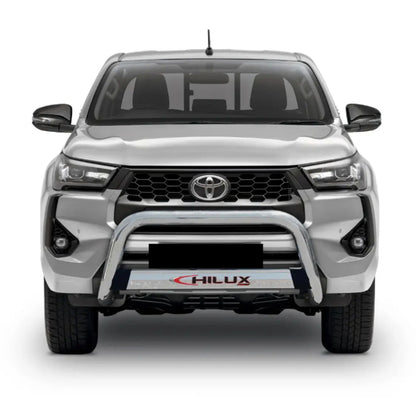 Toyota Hilux 2024+ Chrome Nudge Bar PDC Compatible