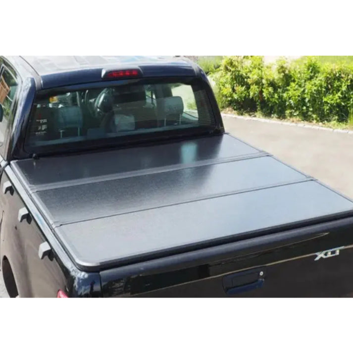 Ford Ranger Next Gen 2023+ Double Cab Hard Tri-fold Tonneau Cover (compatible for New Amarok also)