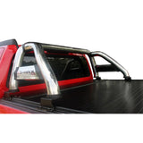Isuzu D-Max Gen 7 2021+ D/Cab Roll Bar Roller Top Compatible Polished