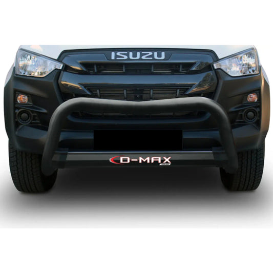 Isuzu D-Max Gen 7 2021+ Black Stainless Steel Nudge Bar