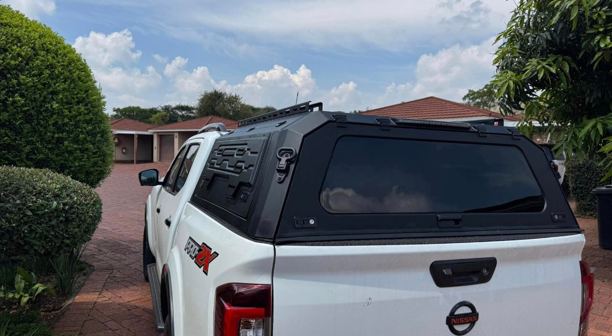 Nissan Navara D/C Steel Canopy With Side Doors
