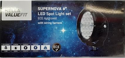 Hella 6′ Super Nova Spot Lights Set