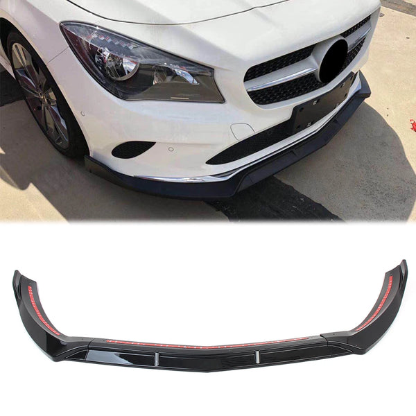 Mercedes Benz CLA ABS Front Spoiler 3pcs