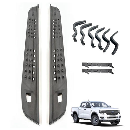 Ford Ranger 2022+ Raptor Style Side Step Kit