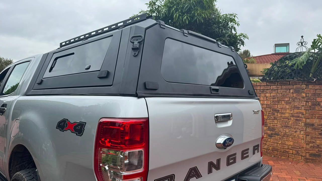 Ford Ranger 2012-2022 D/C Canopy With Steel Glass Windows