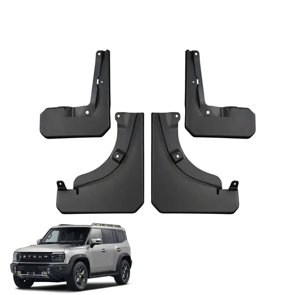 Jetour T2 2025+ Plastic Mud Flaps (4pc)
