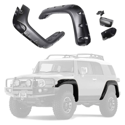 Toyota FJ Cruiser 2007-2023 Fender Flares Textured Matte Black