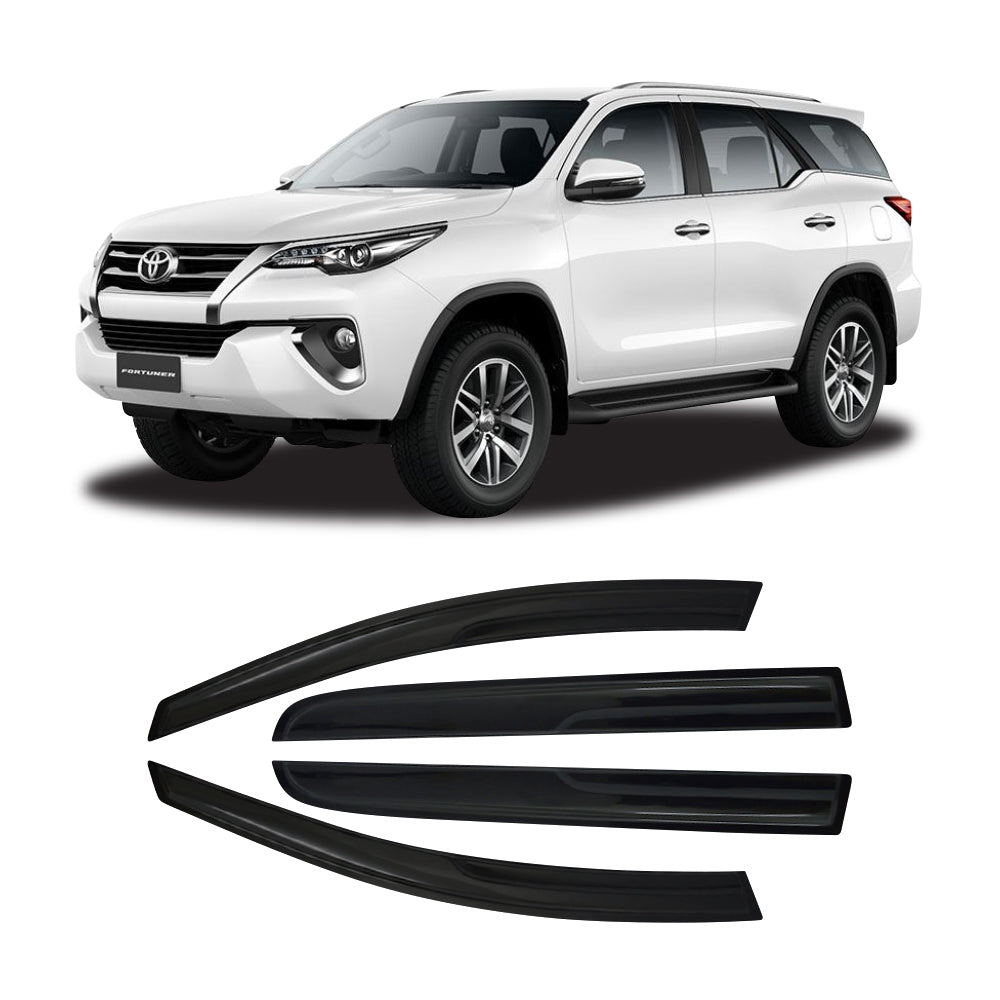 Toyota Fortuner GD6 2016+ Gloss Black Windshields Set