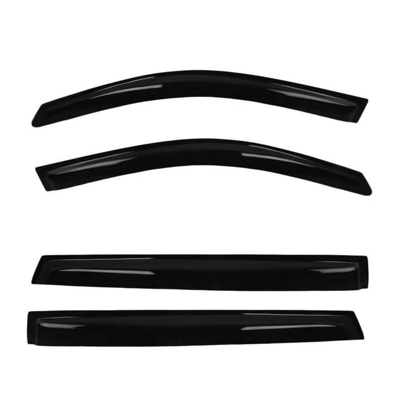 Rav 4 2008-2013 Windshields 4pcs Gloss Black