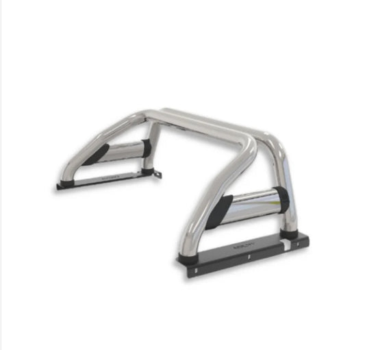 Ford Ranger 2012+ T6/T7/T8 Roll Bar Chrome