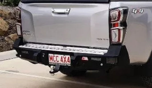 Isuzu Gen 7 2022 to current or Mazda BT50 2021 to Current MCC Rocker Rear Replacement Bumper With Towbar