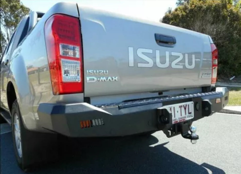 Isuzu KB 2017-2022 Rear Rocker Replacement Bumper with Towbar – The ...