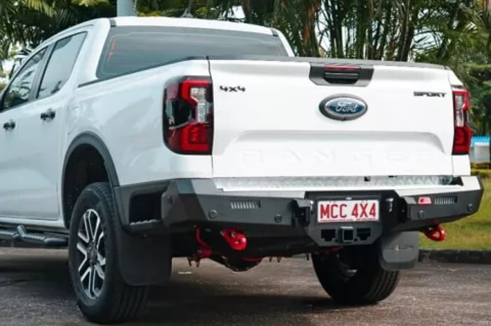 Ford Ranger T9 Next Generation 2023 - Rear Rocker Bar with Towbar – The ...