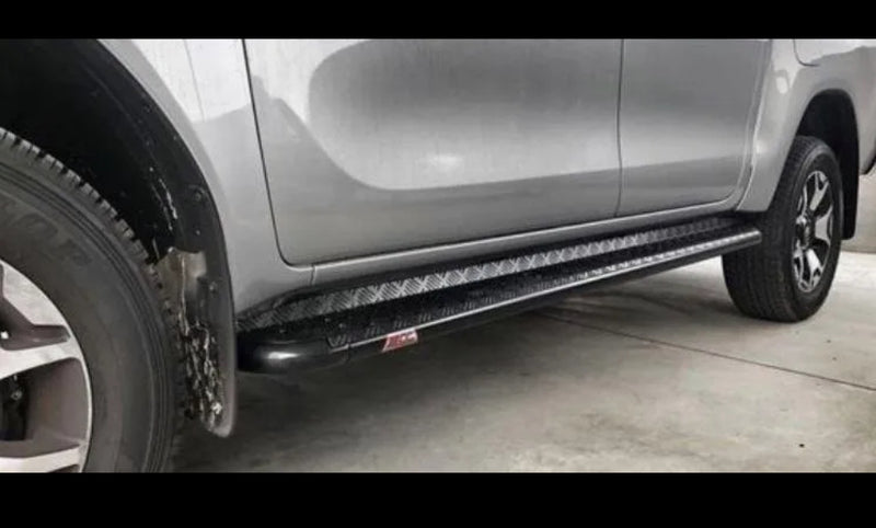 Toyota Hilux GD6 2016+ Side Steps Double Cab/Extended Cab