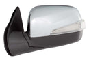 Isuzu D-Max 2009-2011 Chrome / Black Door Mirror - Left LED