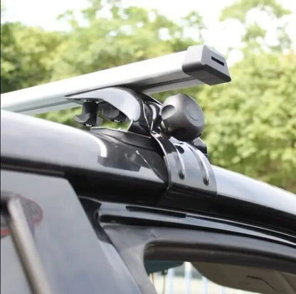 Universal Universal roof rack 120cm Roof Rack  (Silver, Aluminium)