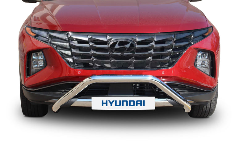 Hyundai Tucson 2021-2024 Nudge Bar Chrome